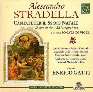 Cantate per il Ss:mo Natale fronte CD