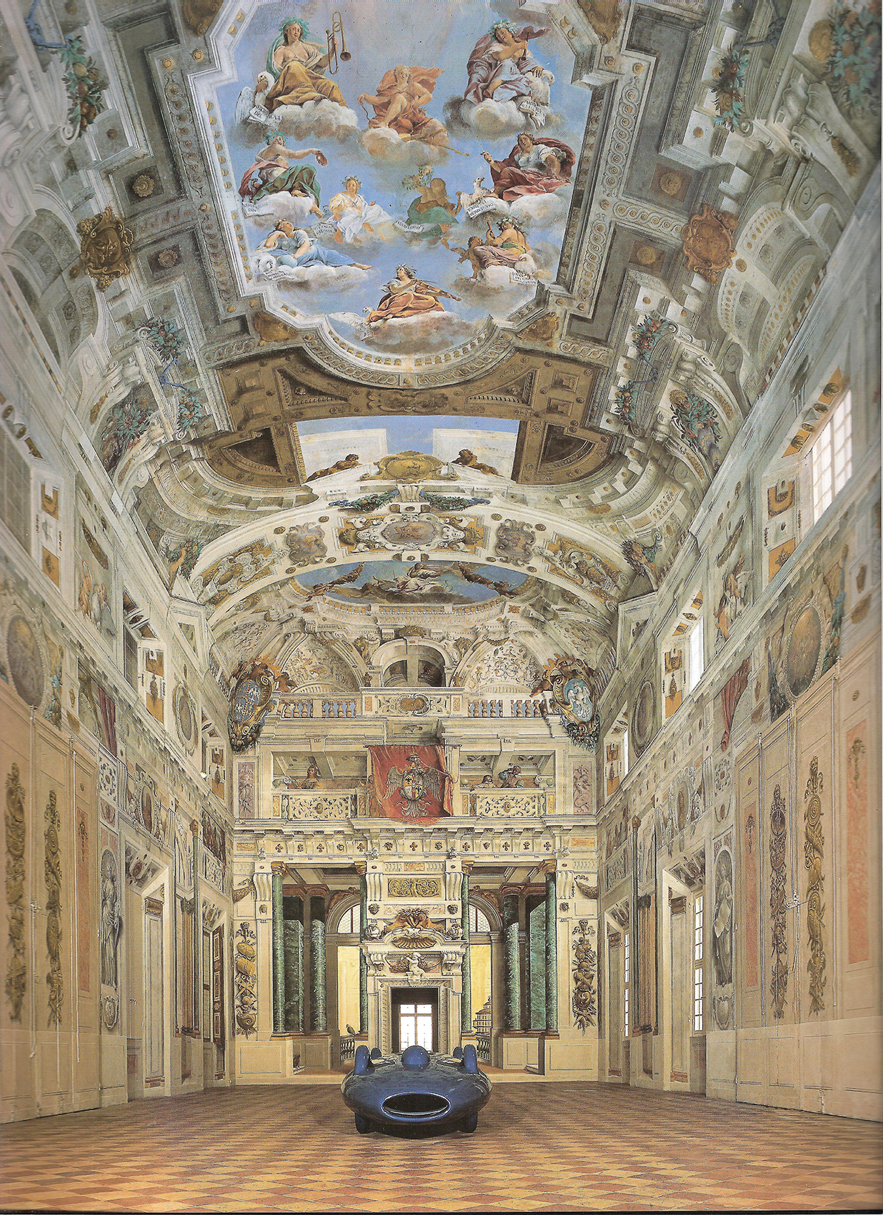 Angelo Michele Colonna e Agostino Mitelli, Affreschi del Salone delle Guardie, 1646-47