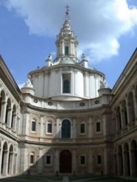 Archivio di Stato di Roma- Chiesa di sant'Ivo alla Sapienza