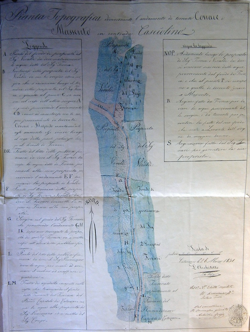 Torrenti Corace e Massento