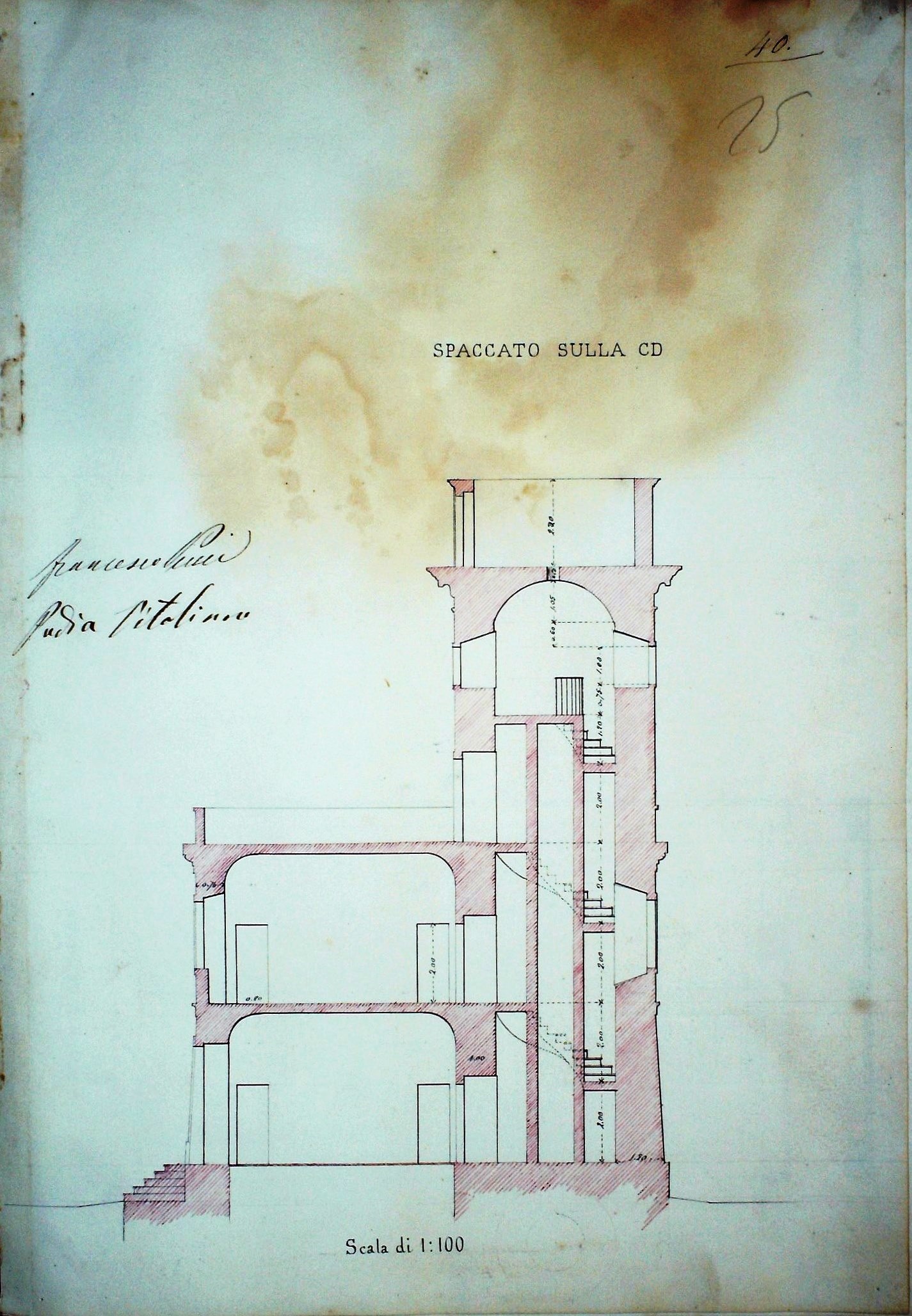 Spaccato sulla CD del faro di Capo Colonna. jpg