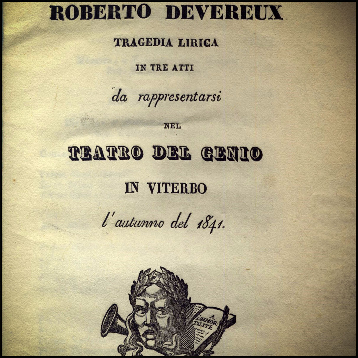 Viterbo, Roberto Devereux - Teatro del Genio