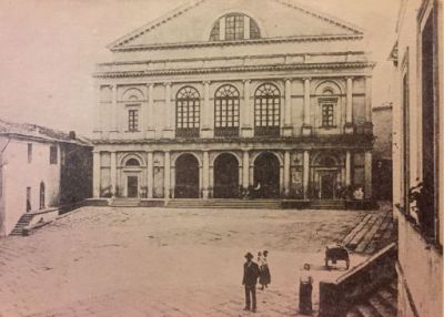 Viterbo, 1880. Teatro dell'Unione