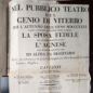 Viterbo, 1826. Biblioteca degli Ardenti, Cronache teatrali di Cesare Bruscagli: Teatro del Genio