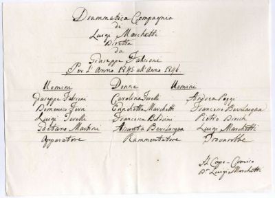 Frosinone, Archivio di Stato, Delegazione apostolica, Direzione provinciale di Polizia, titolo I/3, b.19/B, “1845-1848”, fasc. 60- volantino