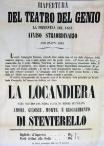 Viterbo, 1866. Riapertura del Genio