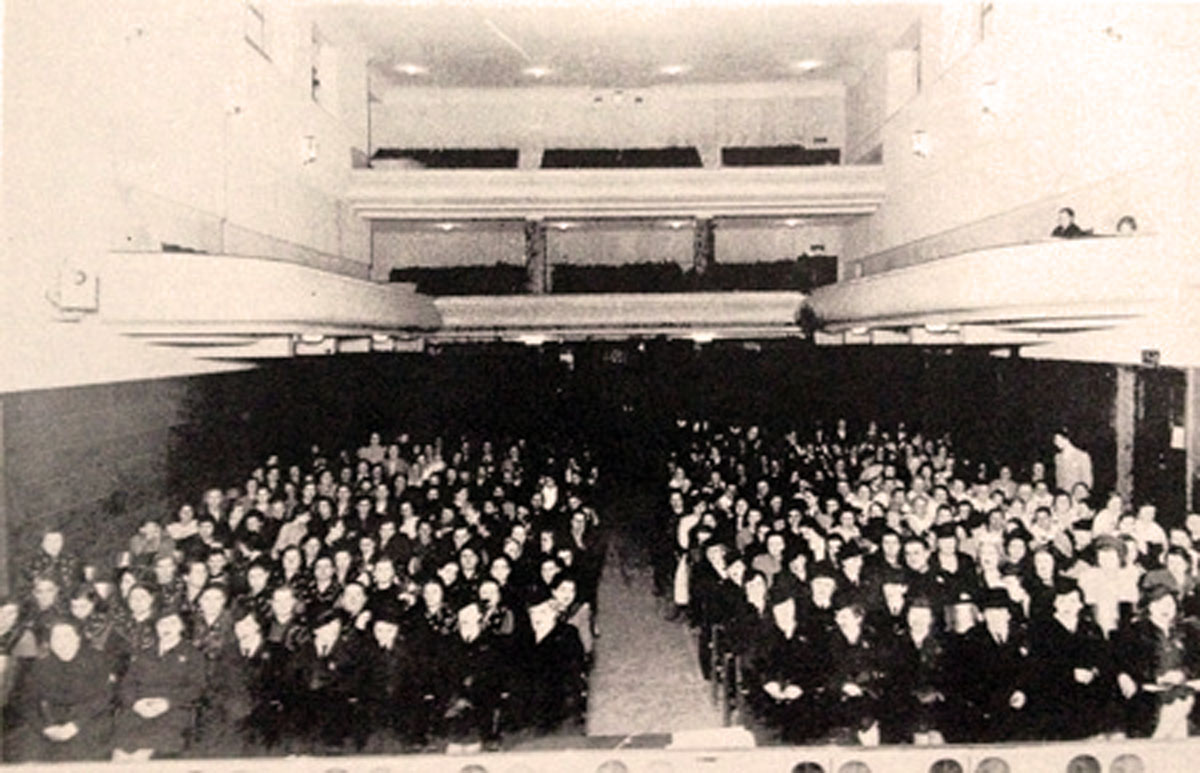 Viterbo, 1940. Teatro del Genio