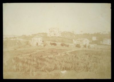 BSMC_04. Veduta panoramica delle rovine all’esterno di Porta San Pancrazio