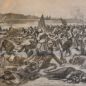 5994 - La rivoluzione. La 'settimana di sangue' a Mosca. L'esercito zarista massacra orribilmente i rivoluzionari sulle rive della Moscova (Tribuna illustrata, 14 gennaio 1906)