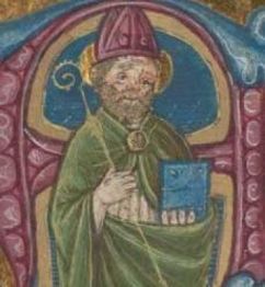Vescovo aureolato in Aldini 118
