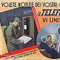 “Volete notizie dei vostri cari? Il telefono vi unisce”, campagna pubblicitaria del Gruppo Stet, 1941 (Archivio storico Telecom Italia)