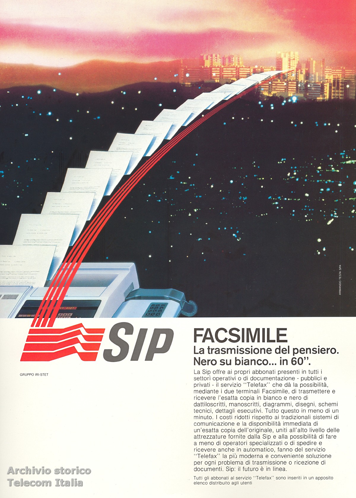 Pubblicit&agrave; del Fax