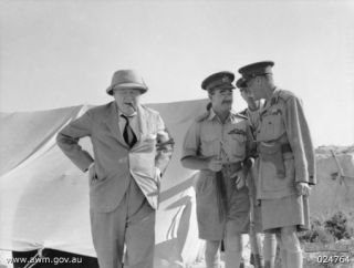 Churchill in Etiopia agosto 1942