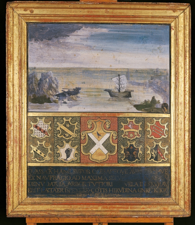 Giorgio di Giovanni, Le riforme del Granvelle fanno veleggiare sicura la barca della Repubblica (n. inv. 054) 