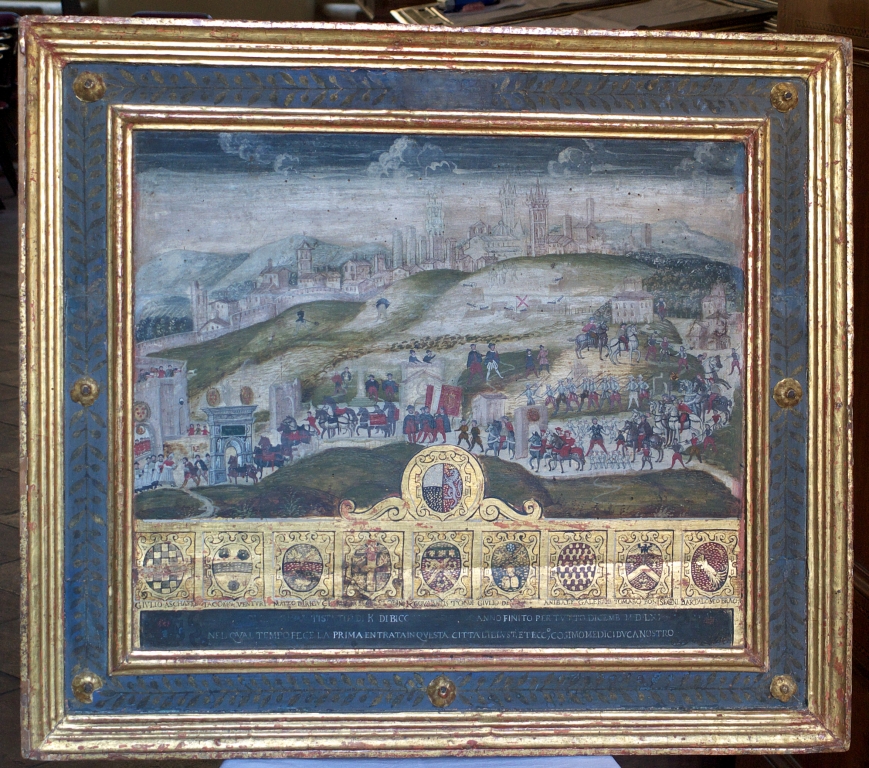 Pittore senese, Solenne ingresso di Cosimo I in Siena (n. inv. 064)
