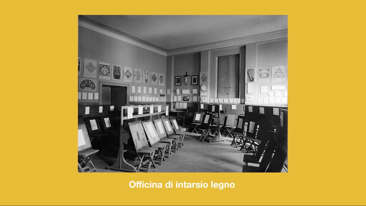 Officina di intarsio legno [CC BY]