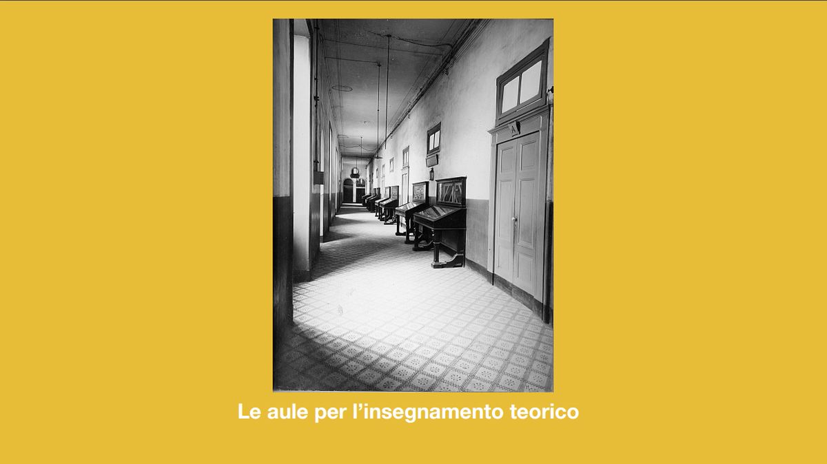 Le aule per l'insegnamento teorico [CC BY]