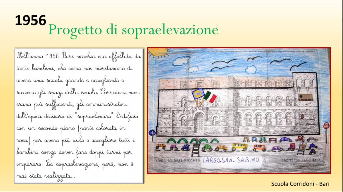 Scuole primarie Filippo Corridoni e Niccolo' Piccinni di Bari