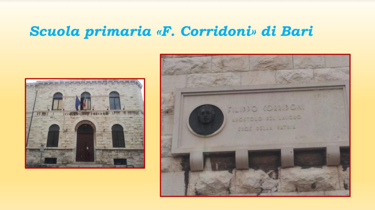Scuole primarie Filippo Corridoni e Niccolo' Piccinni di Bari