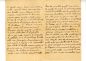 Avigni Antonio, Lettera dalla zona di guerra, 3.8.1916 (pagine 2 e 3). Vi si legge la frase: "Dunque caro zio questa mattina si anno fatto fare il biglietto che se per caso succede la disgrasia..."