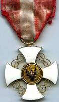 *Croce di Cavaliere dell'Ordine della Corona d'Italia.