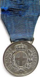 *Medaglia Argento al Valore Militare