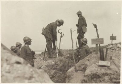 Cens. Trinceramenti sul Piave, 1918 ca.