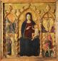 Madonna col Bambino in trono; Stigmate di san Francesco; Sant'Antonio Abate e san Bartolomeo; Crocifissione; San Cristoforo