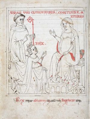 Donizone, Acta Comitissae Mathildis, ms. del sec. XIV - Reggio Emilia, Biblioteca Panizzi