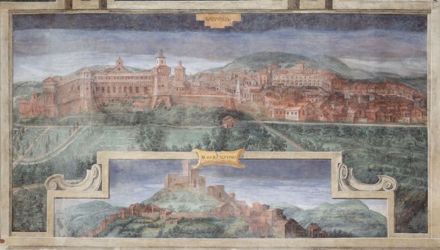 Cesare Baglione, Sassuolo, affresco 1587 - Castello di Spezzano, Fiorano Modenese (IBC Multimedia, foto di Lucio Rossi)