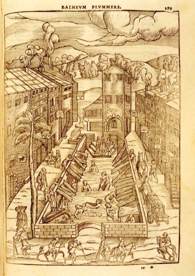De Balneis omnia quae extant apus Graecos, Latinos et Arabas, Venetiis, apud Iuntas, 1553 – Biblioteca Arcispedale S. Maria Nuova, Reggio Emilia