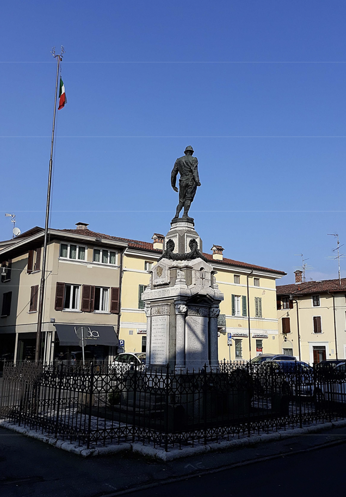 Monumento di Bagnolo Mella oggi