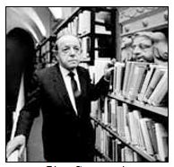 Piero Camporesi in biblioteca