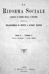 La riforma sociale (1894)