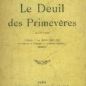 Jammes, Le deuil des primevères (1901)