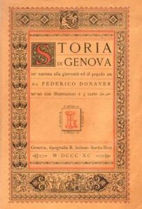 Donaver, Storia di Genova (1890)