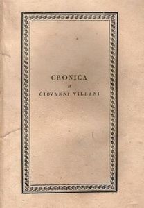 Cronica di Giovanni Villani (1823)