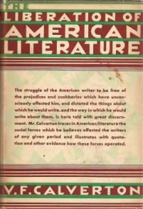 Calverton, The liberation of American literature (1932)