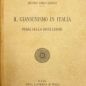 Jemolo, Il giansenismo in Italia prima della rivoluzione (1928)