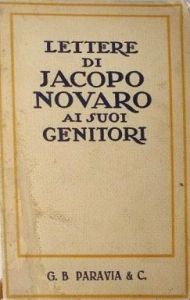 Lettere di Jacopo Novaro ai suoi genitori (1931)