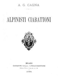 Cagna, Alpinisti ciabattoni (1888)