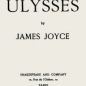 Joyce, Ulysses (1922)