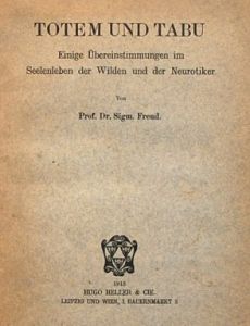 Freud, Totem und Tabu (1913)