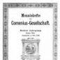 Monatshefte der Comenius-Gesellschaft (1892)