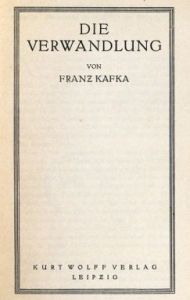 Kafka, Die Verwandlung