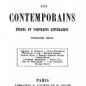 Lemaître, Les contemporains (1886)