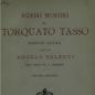 Tasso, Opere minori (1891-1895)