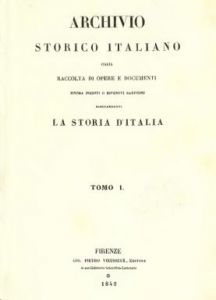 Archivio storico italiano (1842)