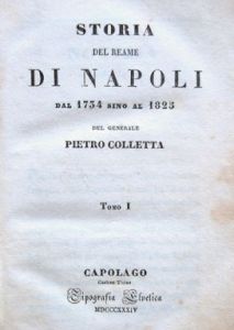 Colletta, Storia del reame di Napoli (1834)