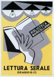 Lettura serale alla Biblioteca Marucelliana (1956)